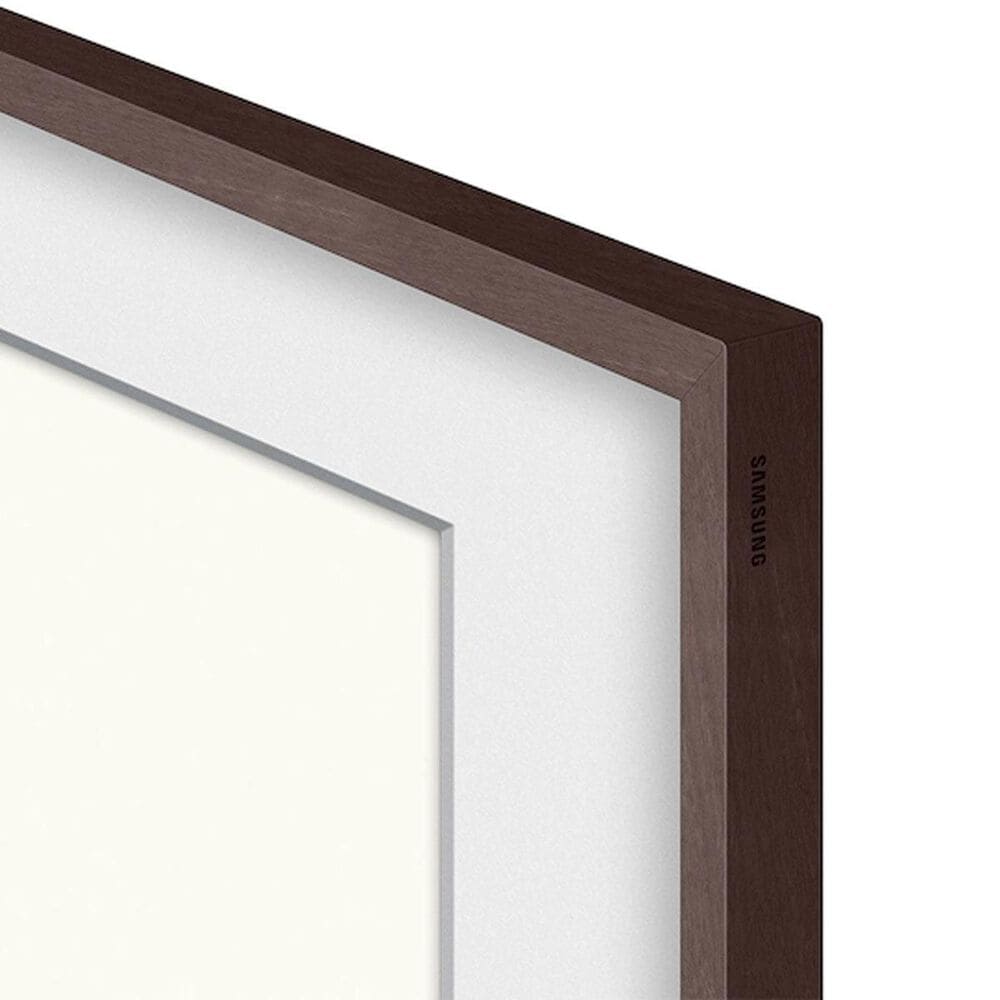 Samsung 75" The Frame Customizable Bezel - Modern Brown (2021), , large