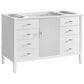 James Martin Vanities Myrrin 48" Vanity in Bright White with 3 cm Charcoal Soapstone Quartz Top, , large