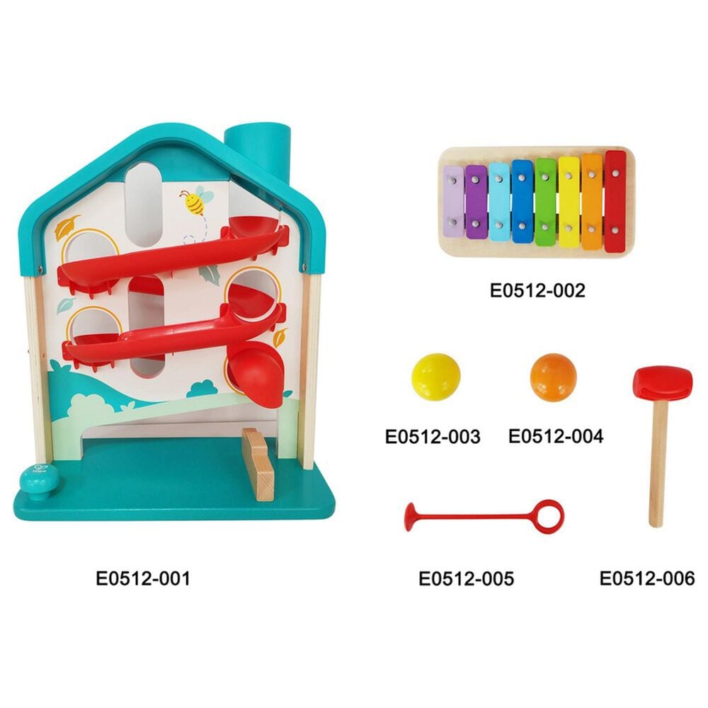 Hape Toys Melody Mansion Ball Run in Multicolor, , large