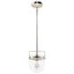 Hunter Karloff 1-Light Pendant in Brushed Nickel, , large