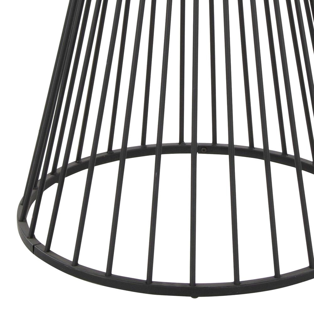LumiSource Canary Dining Table in Black - Table Only, , large