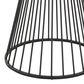 LumiSource Canary Dining Table in Black - Table Only, , large