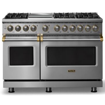 Viking Range 7.3 Cu.Ft. Freestanding Dual Fuel Range with 6 Burners in Stainless Steel, , large