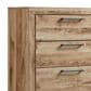 Ashley Hyanna 5-Drawer Chest in Golden Rustic, , large