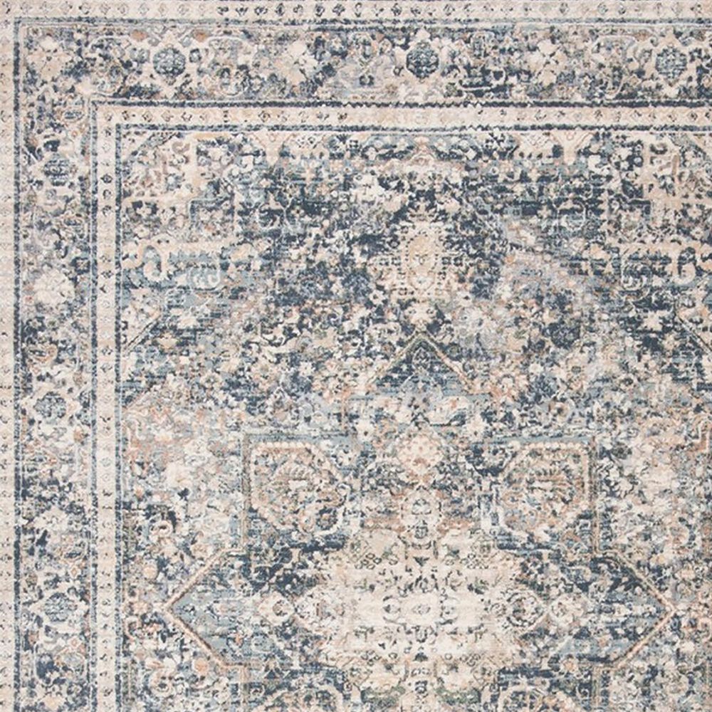 Safavieh Martha Stewart Cosmopolitan Grove 5&#39;3&quot; x 7&#39;6&quot; Cream and Blue Area Rug, , large