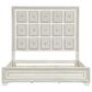 Chapel Hill Camila Queen Panel Bed in White and Silver, , large
