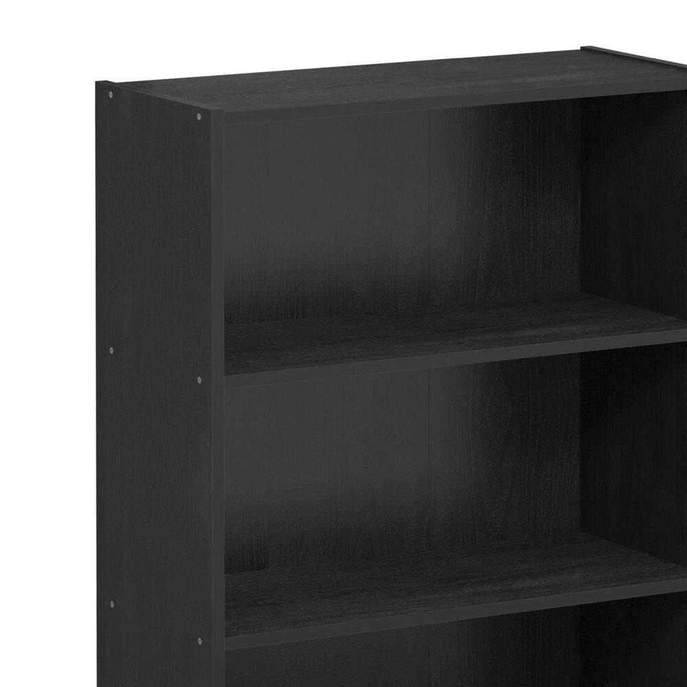 HOMLUX 3-Tier Open Shelf Bookcase in Americano, , large