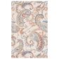 Safavieh Micro-Loop MLP478P 8" x 10" Ivory and Rust Area Rug, , large