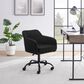 Linon Home Decor Rylen Office Chair in Black, , large