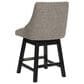 Ashley Neymorton Swivel Bar Stool in Dark Grayish Brown, , large