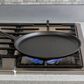 Lodge 10.5" Round Cast Iron Griddle in Black, , large