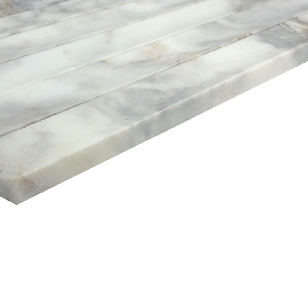 Emser Calacata Giallo 2" x 2" Hexagon on 12" x 12" Honed Natural Stone Mosaic Sheet, , large