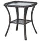 Sunwell Garden 5-Piece Patio Conversation Set in Gray, , large