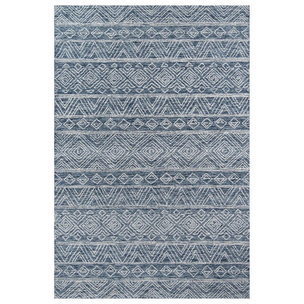 Momeni Mallorca 2" x 3" Denim Area Rug, , large