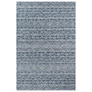 Momeni Mallorca 2" x 3" Denim Area Rug, , large
