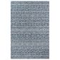Momeni Mallorca 2" x 3" Denim Area Rug, , large