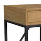 Hawthorne Furniture Newport End Table in Natural Oak, , large