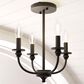 Hunter Southcrest 4-Light Semi-Flush Mount in Flat Matte Black, , large