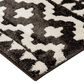 Central Oriental Structures Torrent Weehawken 7"10" x 9"10" Soot and Buff Area Rug, , large