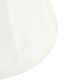 Hearth and Haven Outdoor Round Side Table with Cylindrical Shape and Cinched Waist in Antique White, , large