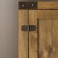 Walker Edison 58" Barn Door TV Stand with Side Doors in Barnwood, , large