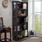 Furniture of America Moyer 5 Shelves Bookcase in Black and Gray, , large