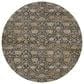 Dalyn Rug Company Aristo AR3 Black 8" Round Area Rug, , large