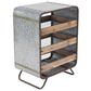 Uma Enterprises Industrial Chest in Brown and Gray, , large