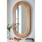Ashley Daverly Accent Wall Mirror in Light Brown, , large