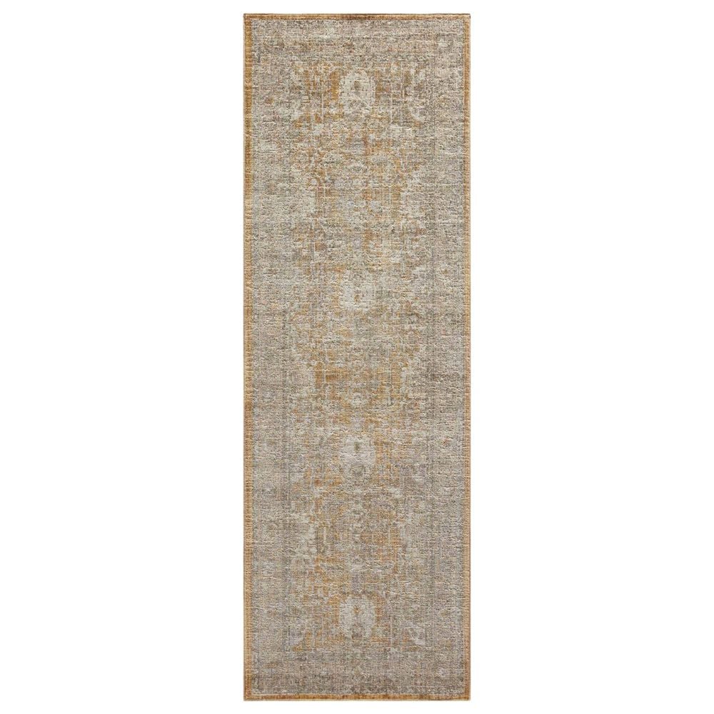 Chris Loves Julia x Loloi Rosemarie 2"7" x 10" Gold and Sand Runner, , large
