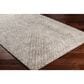 Surya Falcon Brown, White, Black and Taupe 8" x 10" Area Rug, , large