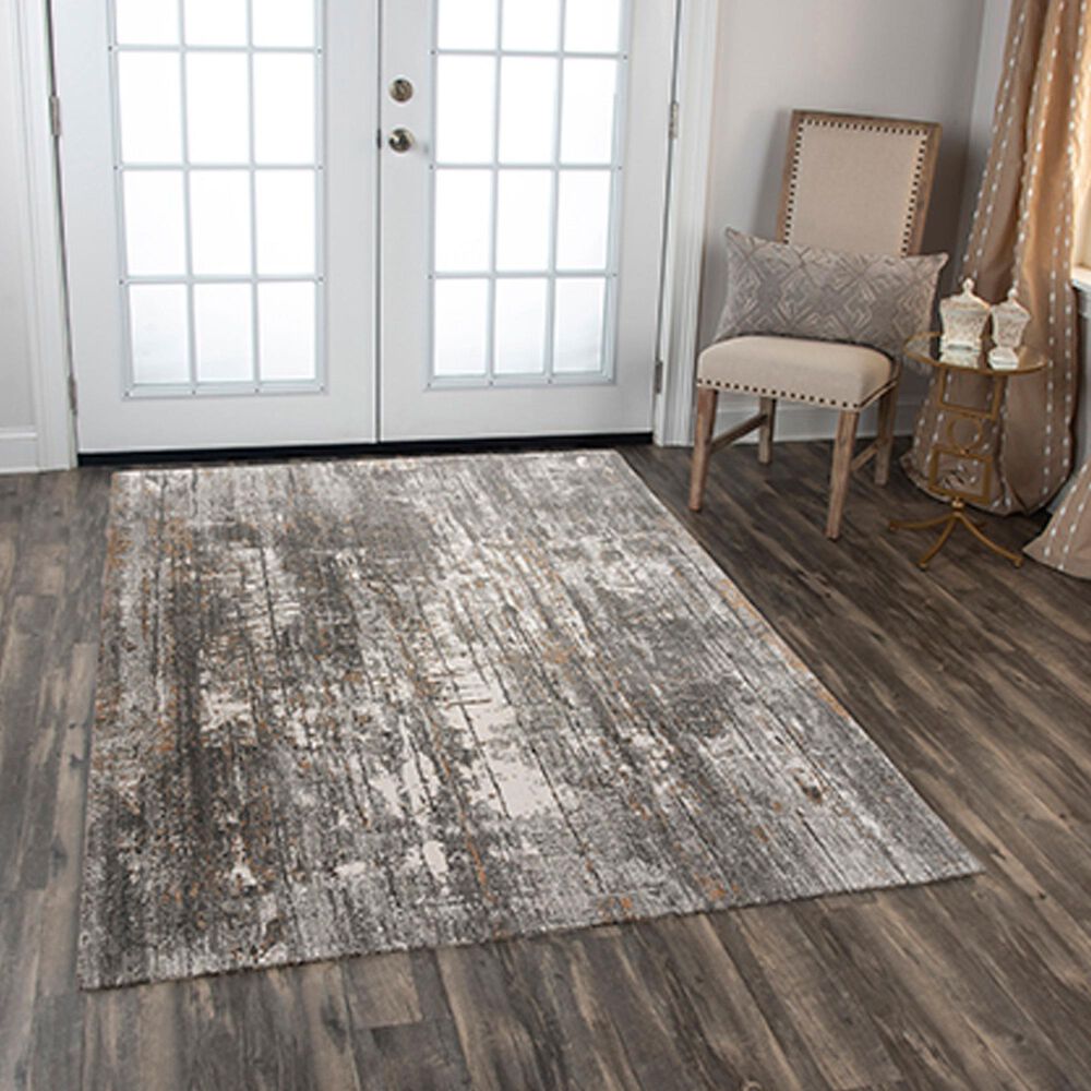 RIZZY Anatolia ANT740 9&#39; x 12&#39; Gray Area Rug, , large