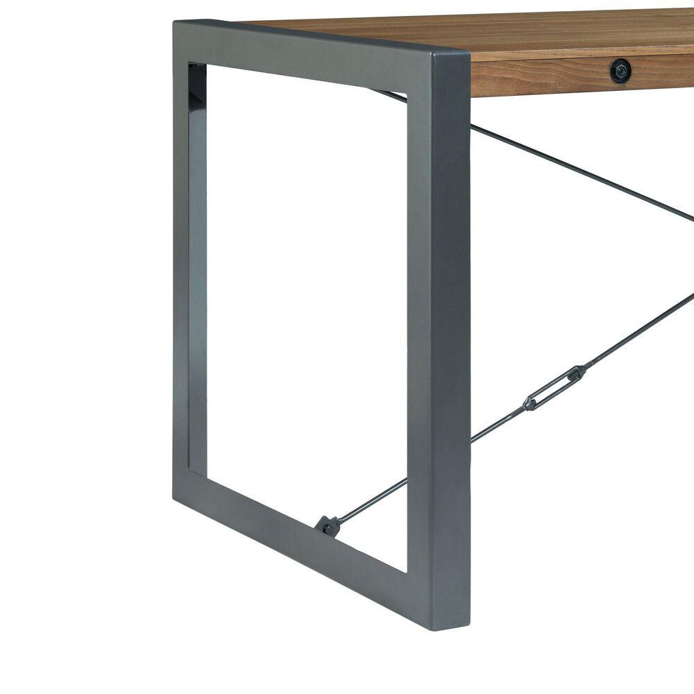Other Micah Dining Bench in Gunmetal and Walnut, , large