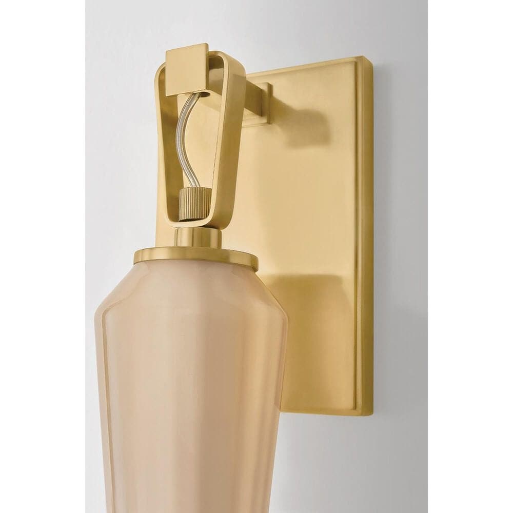 Corbett Lighting Zircon 1-Light Bath Vanity in Vintage Brass, , large