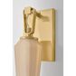 Corbett Lighting Zircon 1-Light Bath Vanity in Vintage Brass, , large