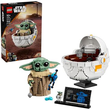 LEGO Star Wars Grogu with Hover Pram, , large