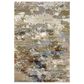 ROW by Oriental Weavers Gemma Olive and Blue 6"7" x 9" Area Rug, , large