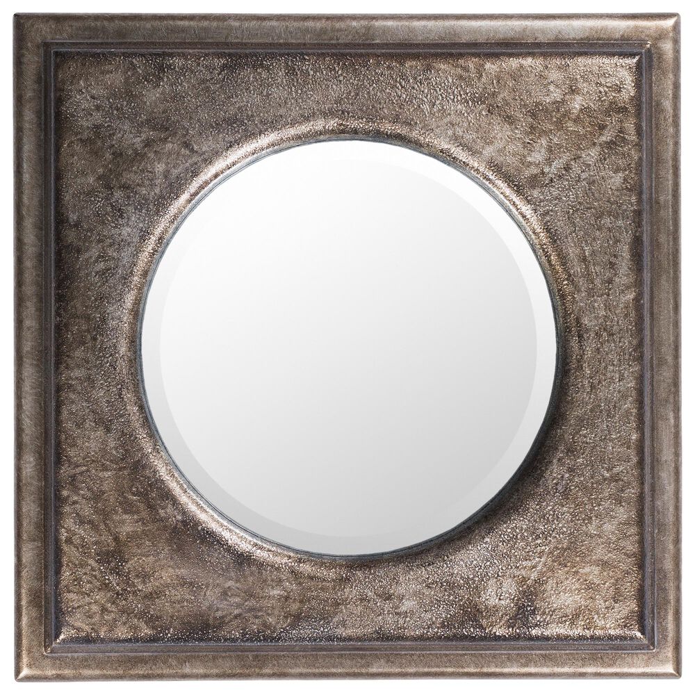 Surya Inc Bronte Wall Mirror in Antique Silver, , large