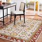 Safavieh Micro-Loop 4" x 6" Beige and Rust Area Rug, , large