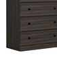 Lemoore Big Chester 5-Drawer Chest in Grey Walnut, , large