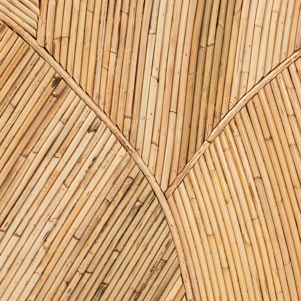 Baxton Studio Seana King Panel Headboard in Honey, , large