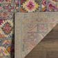 Safavieh Madison MAD133G 10" x 14" Light Grey and Fuchsia Area Rug, , large