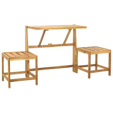 Safavieh Belamy Transformer Bench in Teak, , large
