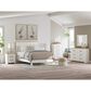Ashley Linnocreek 2-Drawer Nightstand in White and Warm Brown, , large