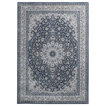 Central Oriental Clearwater Alegria 5" x 8" Nightfall and Biscuit Area Rug, , large