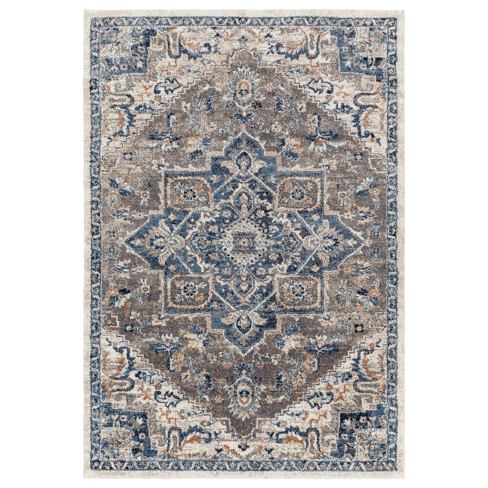 Surya Tuscany TUS-2335 Blue, Cream, Dark Blue, Gray, Dusty Coral and Light Beige 12&#39; x 15&#39; Area Rug, , large