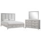 New Heritage Design Fiona 3-Piece Queen Bedroom Set in Mist Gray, , large