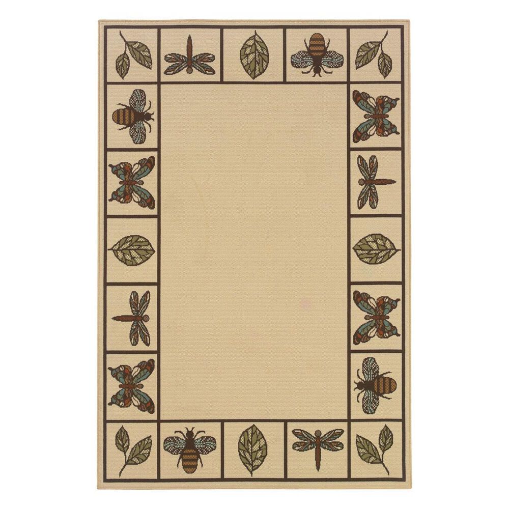 Oriental Weavers Montego 2266W 1"9" x 3"9" Ivory Scatter Rug, , large