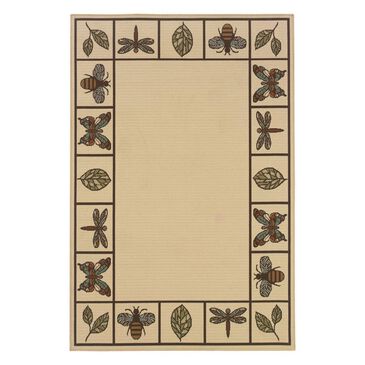 Oriental Weavers Montego 2266W 1"9" x 3"9" Ivory Scatter Rug, , large