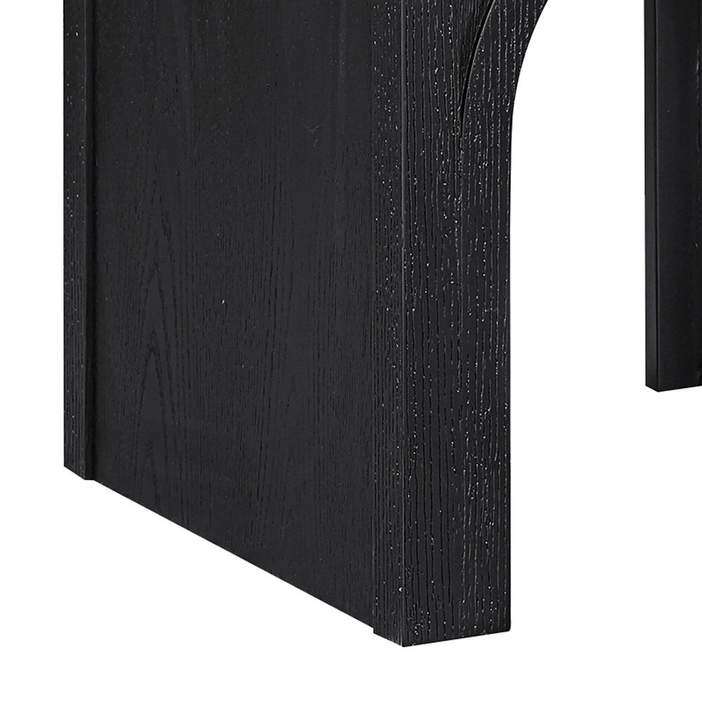 Crystal City Fitzgerald End Table in Rich Black, , large